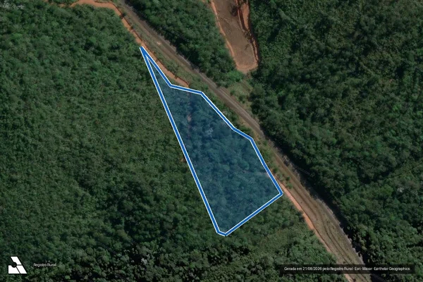 Imagem de satélite de Fazenda Ex Colônia do Brucutu - Parte 2 em São Gonçalo do Rio Abaixo - MG