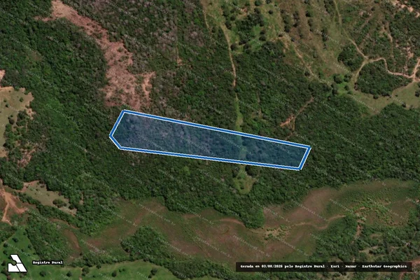 Imagem de satélite de Fazenda Santa Terezinha - Parte 3 - LOTE 6 em Camapuã - MS