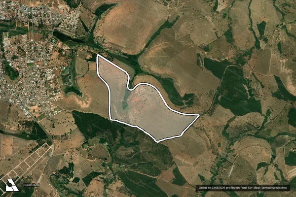 Imagem de satélite de FAZENDA BURITI - Parte 1 em São Gonçalo do Pará - MG