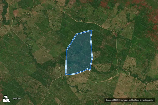 Imagem de satélite de LOTE 41 ? PA RECANTO - LOTE 41 em Xambioá - TO