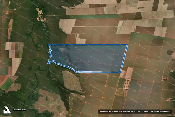 Imagem de satélite de Fazenda Tucunaré 5 / Gleba B em Sapezal - MT