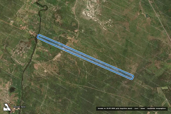 Imagem de satélite de SÍTIO SANTANA - PARCELA 01 em Mossoró - RN
