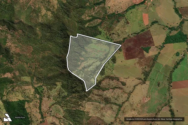 Imagem de satélite de FAZENDA HERANÇA - Gleba B em Amorinópolis - GO