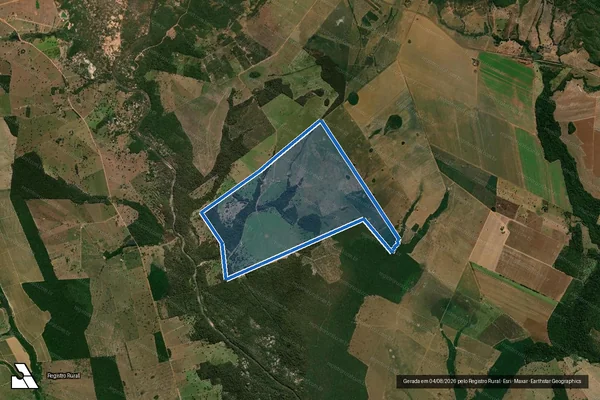 Imagem de satélite de Fazenda Vindouro - Fazenda Vindouro em Nortelândia - MT