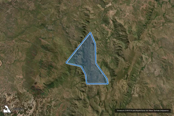 Imagem de satélite de FAZENDA BARREIRO DO FELIPE em Monte Alegre de Goiás - GO