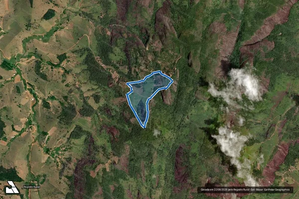 Imagem de satélite de COBRADOR-BOM JARDIM - Parte 1 em Conceição de Ipanema - MG
