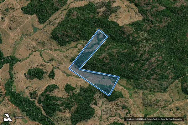 Imagem de satélite de LOTE 02-3 ? GLEBA 23 ? SETOR ESPIGÃO DO OESTE - Parte 01 em Espigão D'Oeste - RO