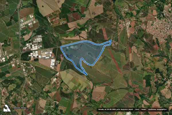 Imagem de satélite de Fazenda Anhumas - Fazenda Anhumas (Gleba 4) em Santo Antônio de Posse - SP
