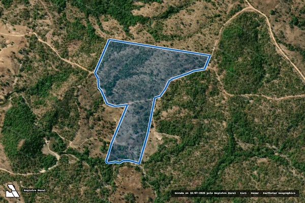 Imagem de satélite de FAZENDA CAMPEIRA - Gleba II em Guarinos - GO