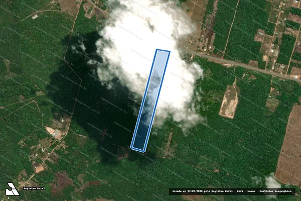 Imagem de satélite de Refugio dos Oliveiras - Parte 1 em Iranduba - AM