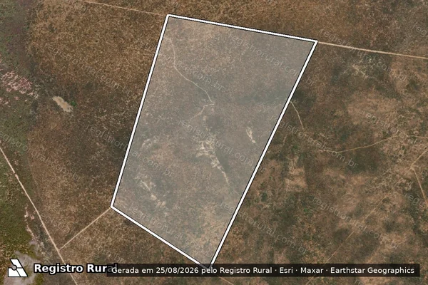 Imagem de satélite de FAZENDA KADOZ IV - Parte 1 em Morro Cabeça no Tempo - PI