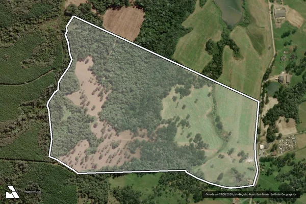 Imagem de satélite de Fazenda Recanto Serrano_III - Parte 1 em Otacílio Costa - SC