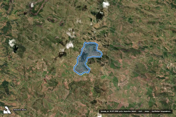 Imagem de satélite de FAZENDA MONTE SIÃO - PARCELA 02 em São Geraldo do Baixio - MG
