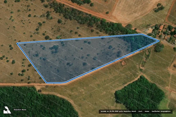 Imagem de satélite de FAZENDA VARGEM GRANDE - GLEBA 01 em Bela Vista de Goiás - GO