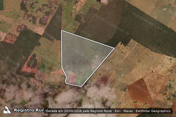 Imagem de satélite de Fazenda Passagem Velha - Parte 2 em Janaúba - MG
