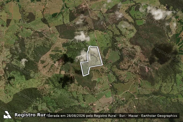 Imagem de satélite de FAZENDA DONA CARMEM - Gleba 01 em Pontalina - GO