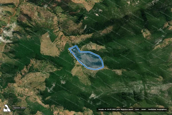 Imagem de satélite de FAZENDA VISTA ALEGRE - GLEBA 3 em Conselheiro Pena - MG