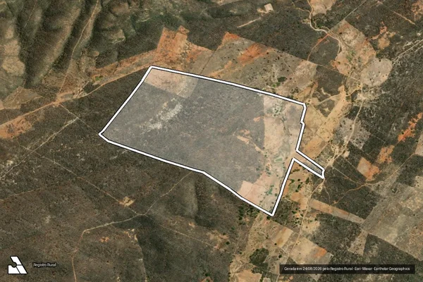 Imagem de satélite de SITIO CANTO ALEGRE - SITIO CANTO ALEGRE ? ÁREA 01 em Santa Filomena - PE