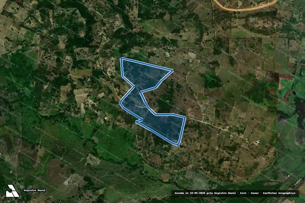 Imagem de satélite de Mineração Nacional Gleba II - Mineração Nacional Gleba II em Alhandra - PB