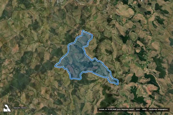 Imagem de satélite de FAZENDA BOA VISTA - JOSÉ FERREIRA PEDROSA FILHO em Guarará - MG