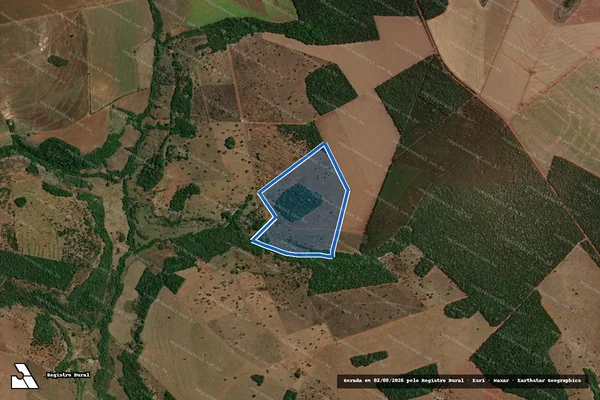 Imagem de satélite de FAZENDA SÃO JOSÉ - FAZENDA SÃO JOSÉ em Jataí - GO