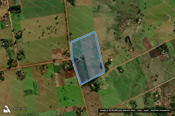 Imagem de satélite de Projeto de Assentamento Santa Mônica - Lote 218 FETAGRI em Terenos - MS