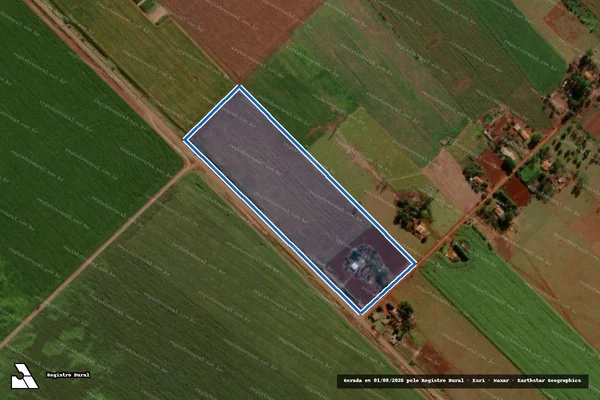 Imagem de satélite de Projeto de Assentamento Eldorado II - Lote  340 em Sidrolândia - MS