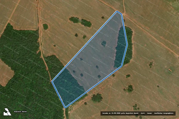 Imagem de satélite de Fazenda Campo Redondo - Parte 8 em Jataí - GO
