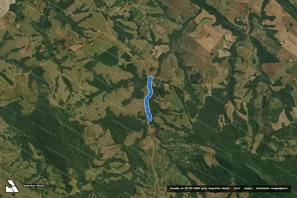 Imagem de satélite de Agropecuária Laffranchi Ltda ? Tamarana - Parte 03 em Tamarana - PR