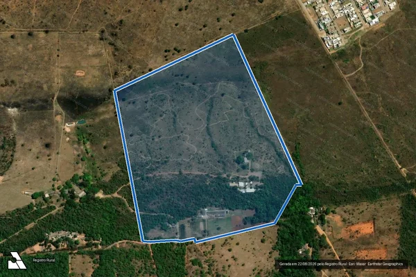 Imagem de satélite de SOBRADINHO MOGI GLEBA A-02 - Parcela 014 em Brasília - DF