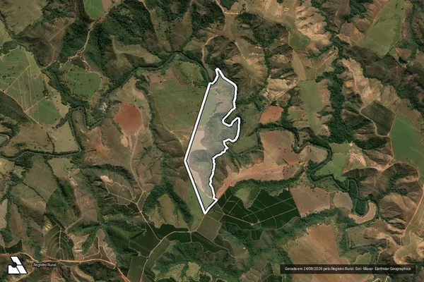 Imagem de satélite de Fazenda Samburá_Parte 04 - GLEBA 01 em São Roque de Minas - MG