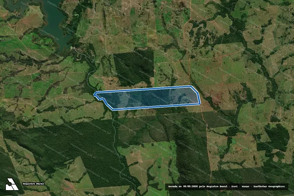 Imagem de satélite de Fazenda Tucano - PARTE 2 em Indiavaí - MT