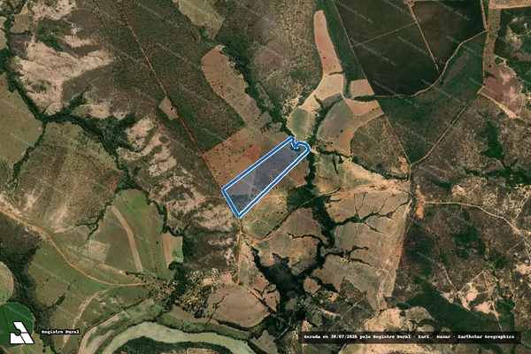 Imagem de satélite de FAZENDA BOM SUCESSO DA BARRA DO PARÁ - Parte 3 em Abaeté - MG