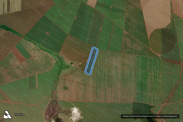 Imagem de satélite de Fazenda Nossa Senhora Aparecida - Parcela 1 em Miguelópolis - SP