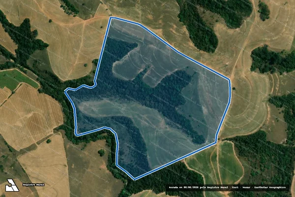 Imagem de satélite de FAZENDA CHRISTINA – GLEBA C em Rio Claro - SP