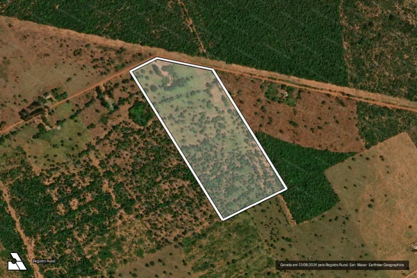 Imagem de satélite de Projeto de Assentamento Avaré - Lote 410 em Santa Rita do Pardo - MS