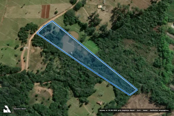 Imagem de satélite de Fazenda da Divisa - Lote 36 em Viamão - RS