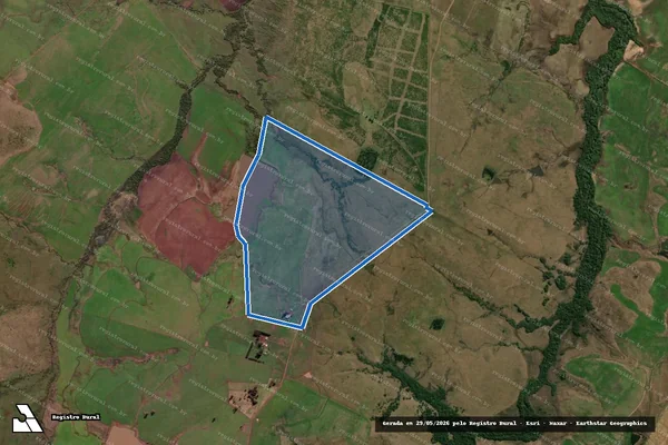 Imagem de satélite de AGROPECUARIA LIMEIRA II em Alegrete - RS