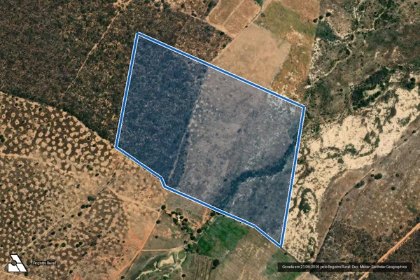 Imagem de satélite de FAZENDA BOM SUCESSO (VÁRZEA) - PARTE 3 em Porteirinha - MG