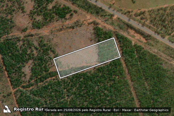Imagem de satélite de FAZENDA RIACHO FUNDO   - Parte 134 em Montes Claros - MG