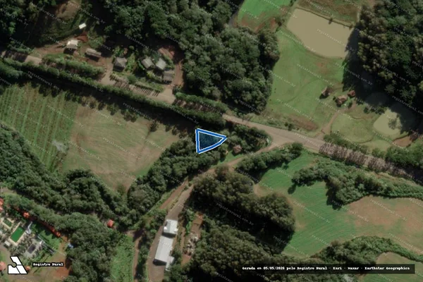Imagem de satélite de SITIO DO VILMAR em Fraiburgo - SC