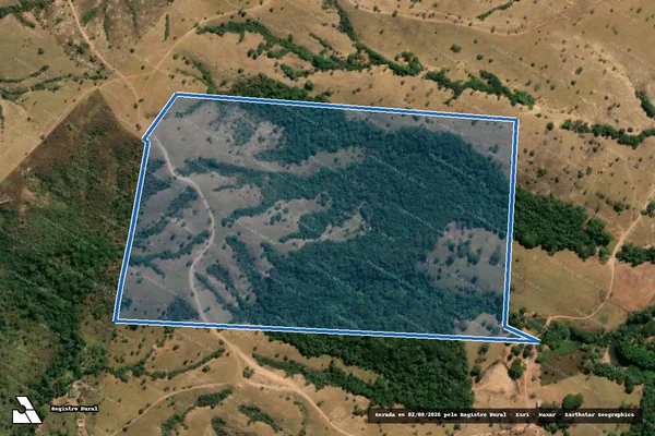 Imagem de satélite de FAZENDA SANTA RITA, RETIRO ACABA VIDA E CAFUNDÓ - 001 em Santo Antônio do Descoberto - GO