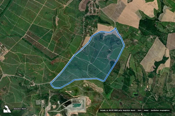 Imagem de satélite de FAZENDA SOUZA - Fazenda Souza ? Gleba B em Caaporã - PB