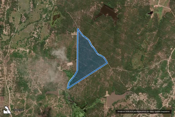 Imagem de satélite de LOTE 18
