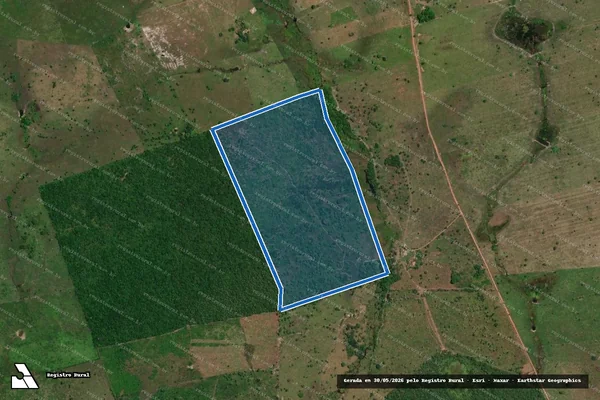 Imagem de satélite de FAZENDA BOA SORTE - Parte Única em Bom Jesus do Tocantins - PA
