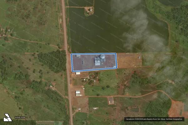 Imagem de satélite de LOTE 694-D - Parte 01 em Guarantã do Norte - MT