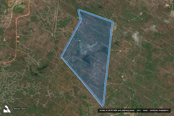 Imagem de satélite de CAEIRA 1 - Parte 1 em Bom Princípio do Piauí - PI