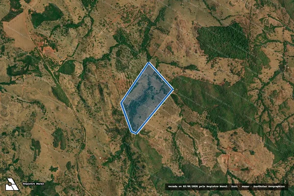 Imagem de satélite de FAZENDA VARJAO - FAZENDA VARJAO em Piranhas - GO
