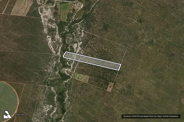 Imagem de satélite de FAZENDA FLEXAS ? GLEBA 5 - Parte 1 em São Romão - MG