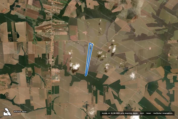 Imagem de satélite de LOTE 107 - LOTE 107 em Sinop - MT